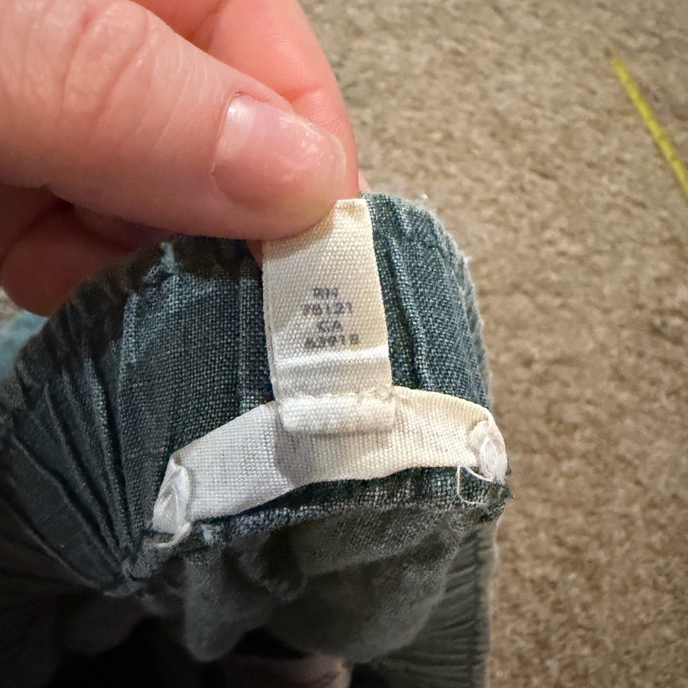 Eileen Fisher Nile Organic Linen Lantern Legged Pants w/ Pockets 1X - Picture 3 of 9